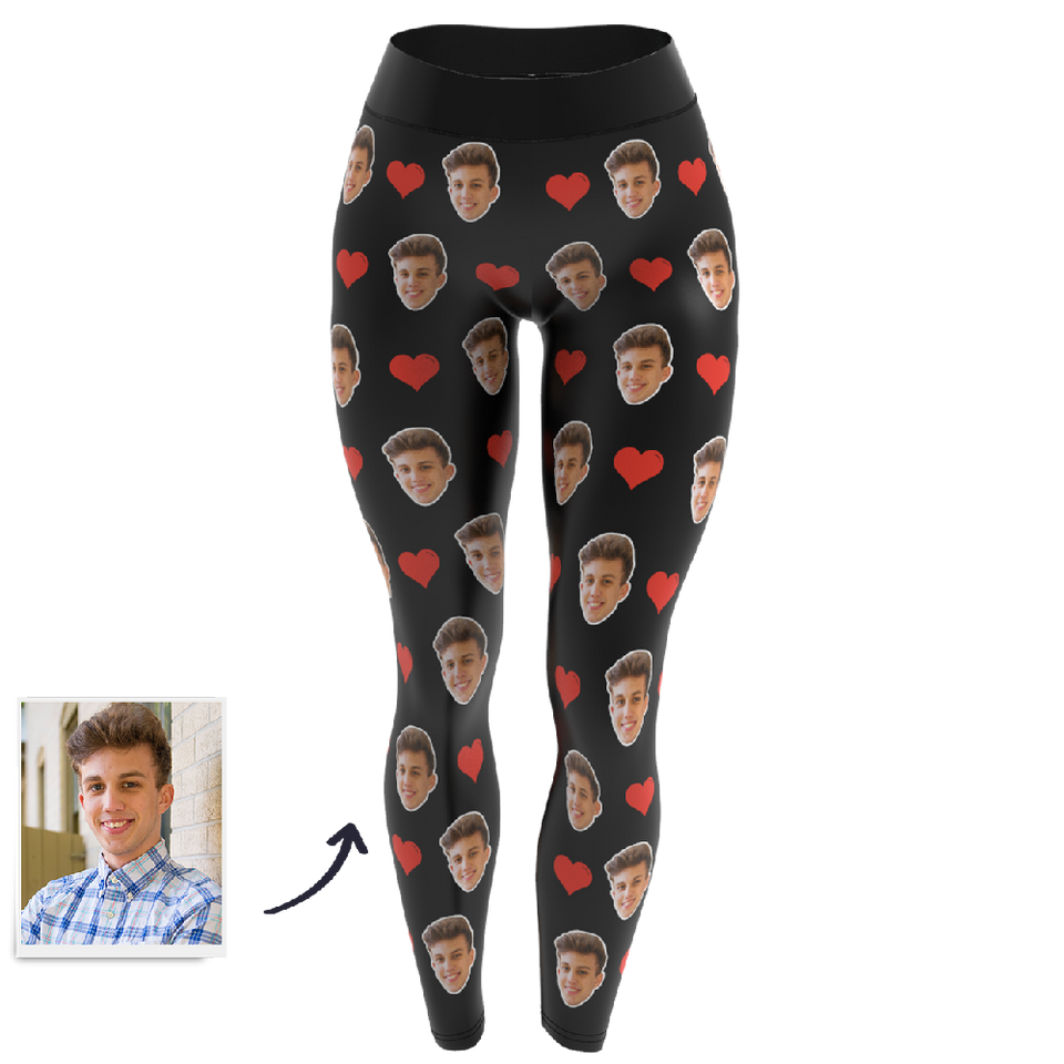 Custom Face Leggings – Personalized Leggings [PUT YOUR FACE ON THESE LEGGINGS]