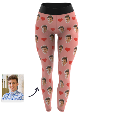 Custom Face Leggings – Personalized Leggings [PUT YOUR FACE ON THESE LEGGINGS]