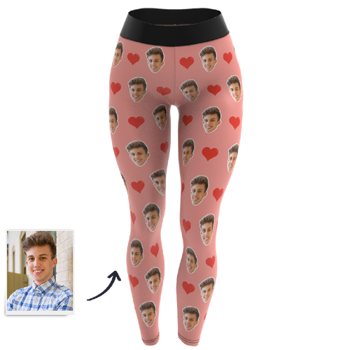 Custom Face Leggings – Personalized Leggings [PUT YOUR FACE ON THESE LEGGINGS]