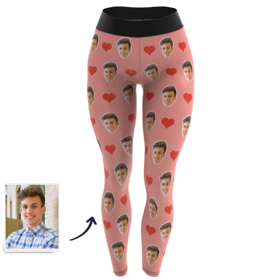 Custom Face Leggings – Personalized Leggings [PUT YOUR FACE ON THESE LEGGINGS]