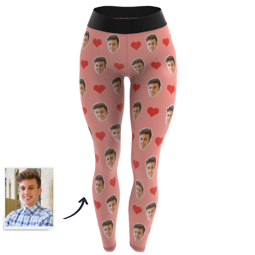 Custom Face Leggings – Personalized Leggings [PUT YOUR FACE ON THESE LEGGINGS]