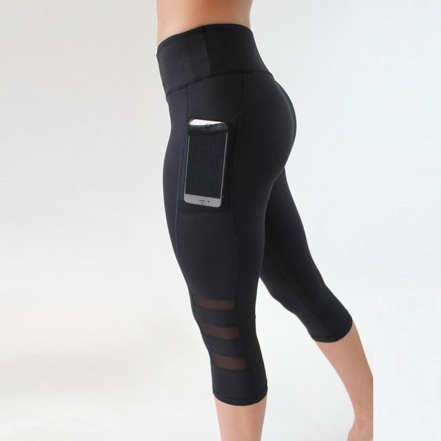 Capri Yoga Pants with Pockets [DEEP POCKETS]