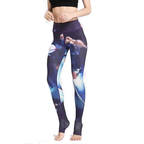 Floral Leggings Vibrant in Color and Soft [VERY Comfortable]