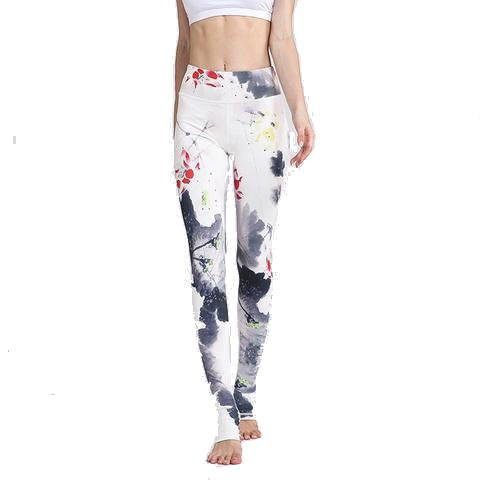 Floral Leggings Vibrant in Color and Soft [VERY Comfortable]