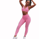 Yoga Sports Bra and Pants Set [VIBRANT]