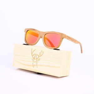 Wooden Sunglasses with Polarized  Lenses [PROTECTED FROM THE SUN]