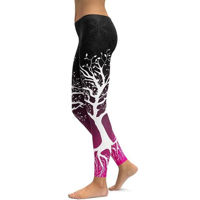 Floral Print Yoga Pants [BEAUTIFULLY DESIGNED}