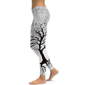 Floral Print Yoga Pants [BEAUTIFULLY DESIGNED}