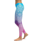 Floral Print Yoga Pants [BEAUTIFULLY DESIGNED}