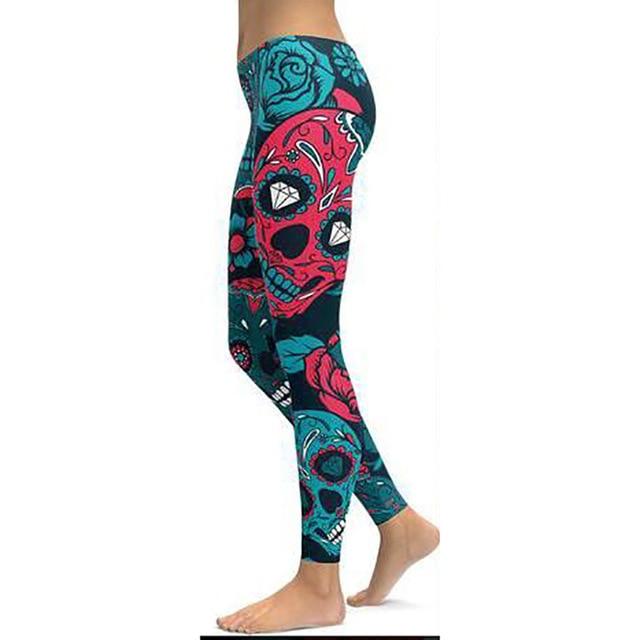 Floral Print Yoga Pants [BEAUTIFULLY DESIGNED}